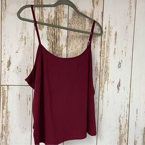 Venezia, Camisole, Size 22/24. Maroon. In excellent condition!